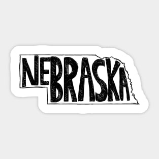 Nebraksa Sticker